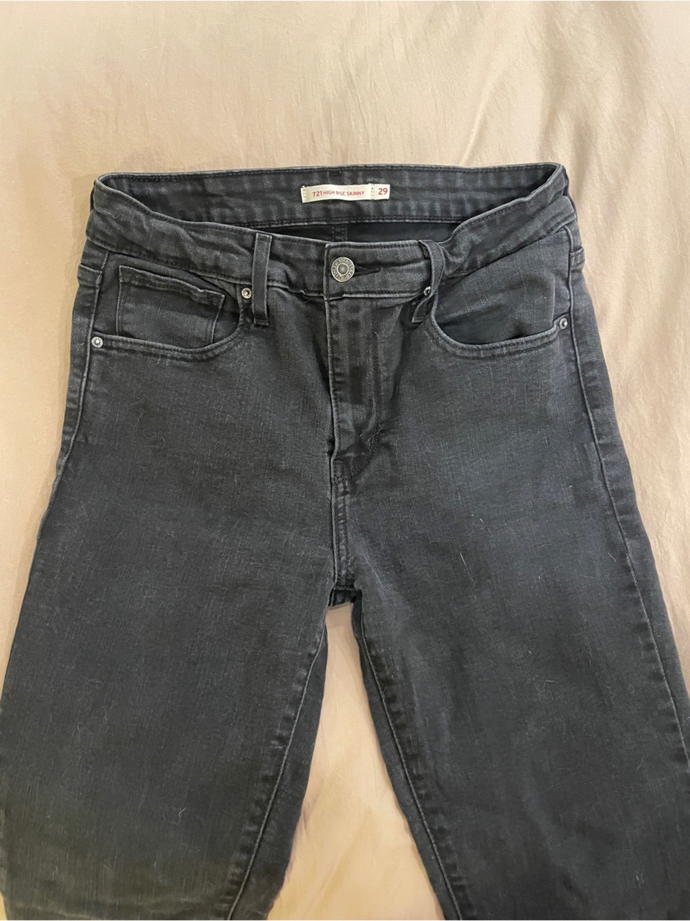 Levi's Women's Charcoal Skinny Jeans